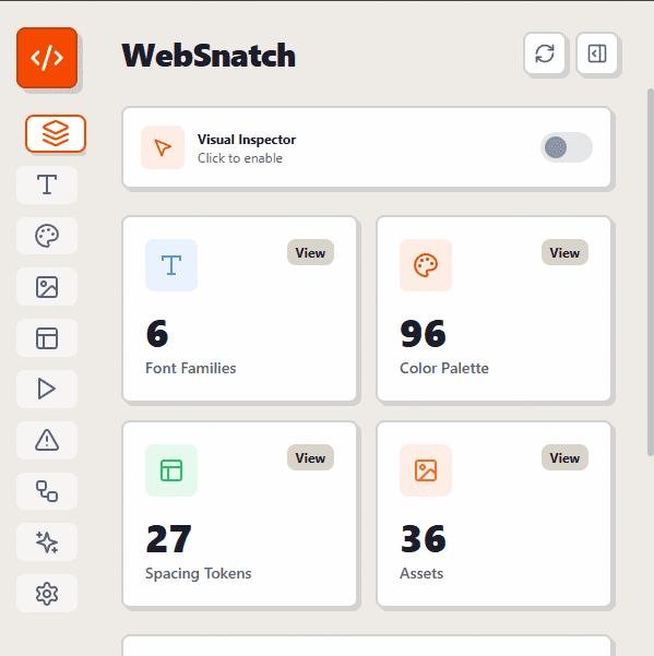 WebSnatch Dashboard